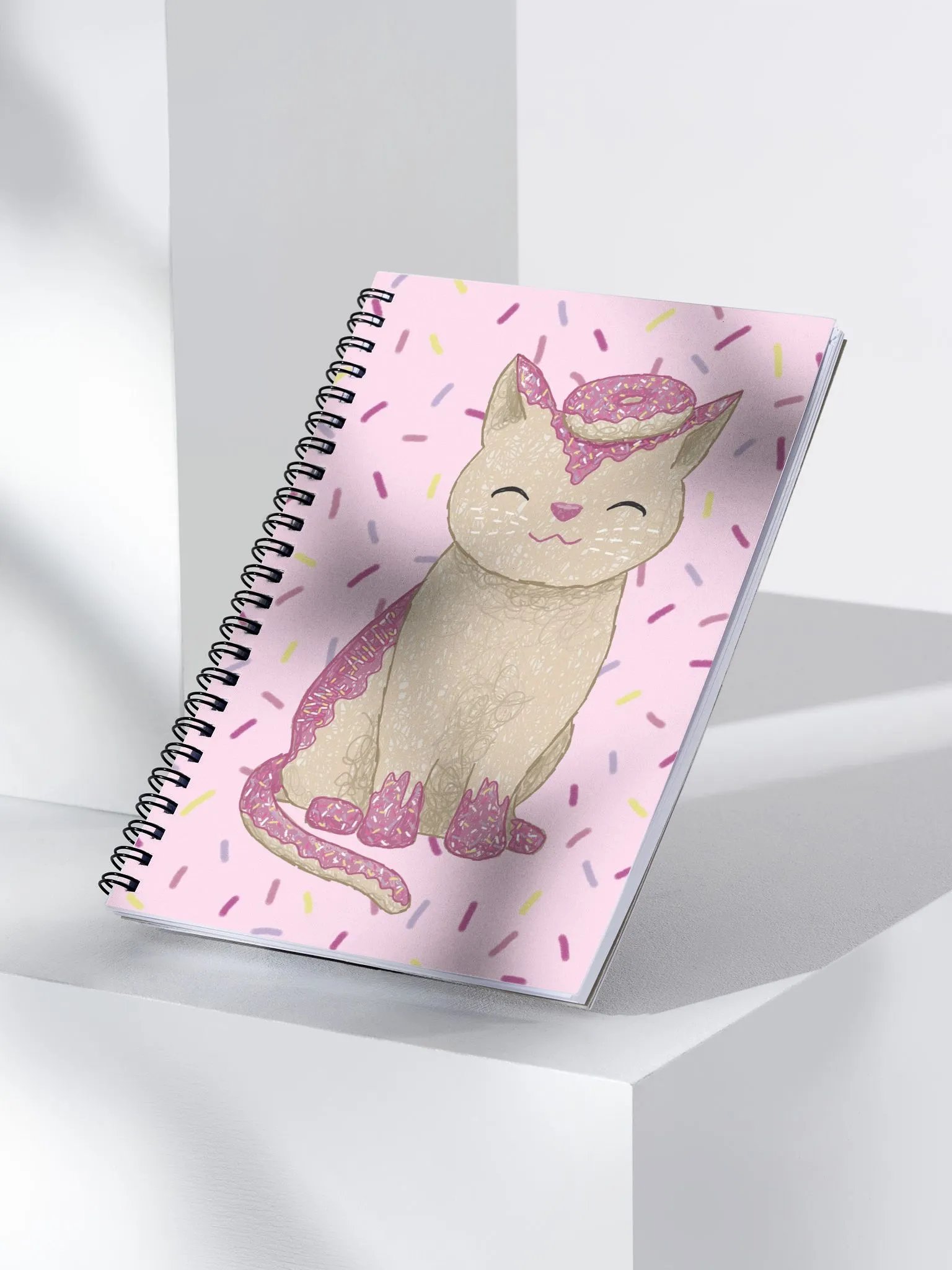 Lottie's Doughnut Cat Notebook product image (3)