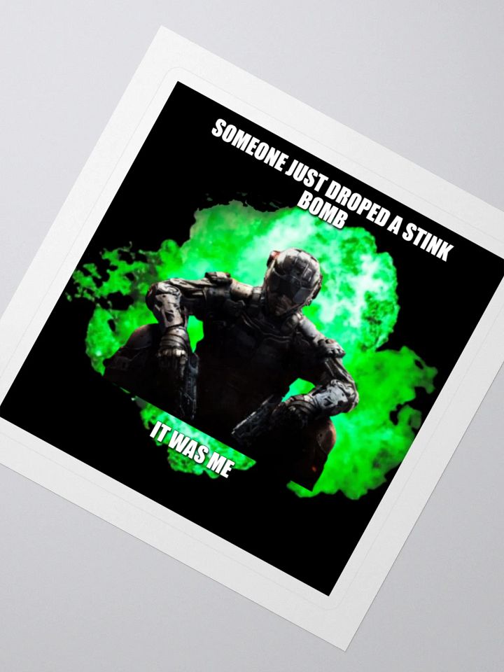 Stink Bomb Sticker product image (2)