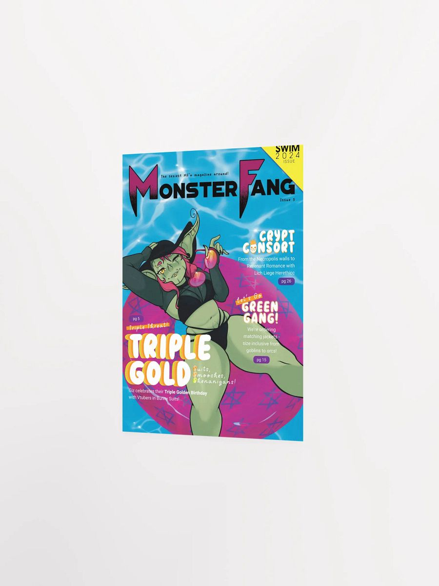 Giz Monster Fang Summer print product image (2)