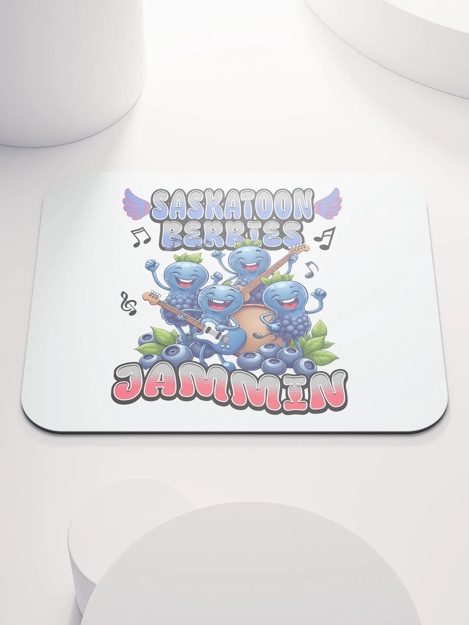 Saskatoon Berries Jammin Mouse Pad product image (2)
