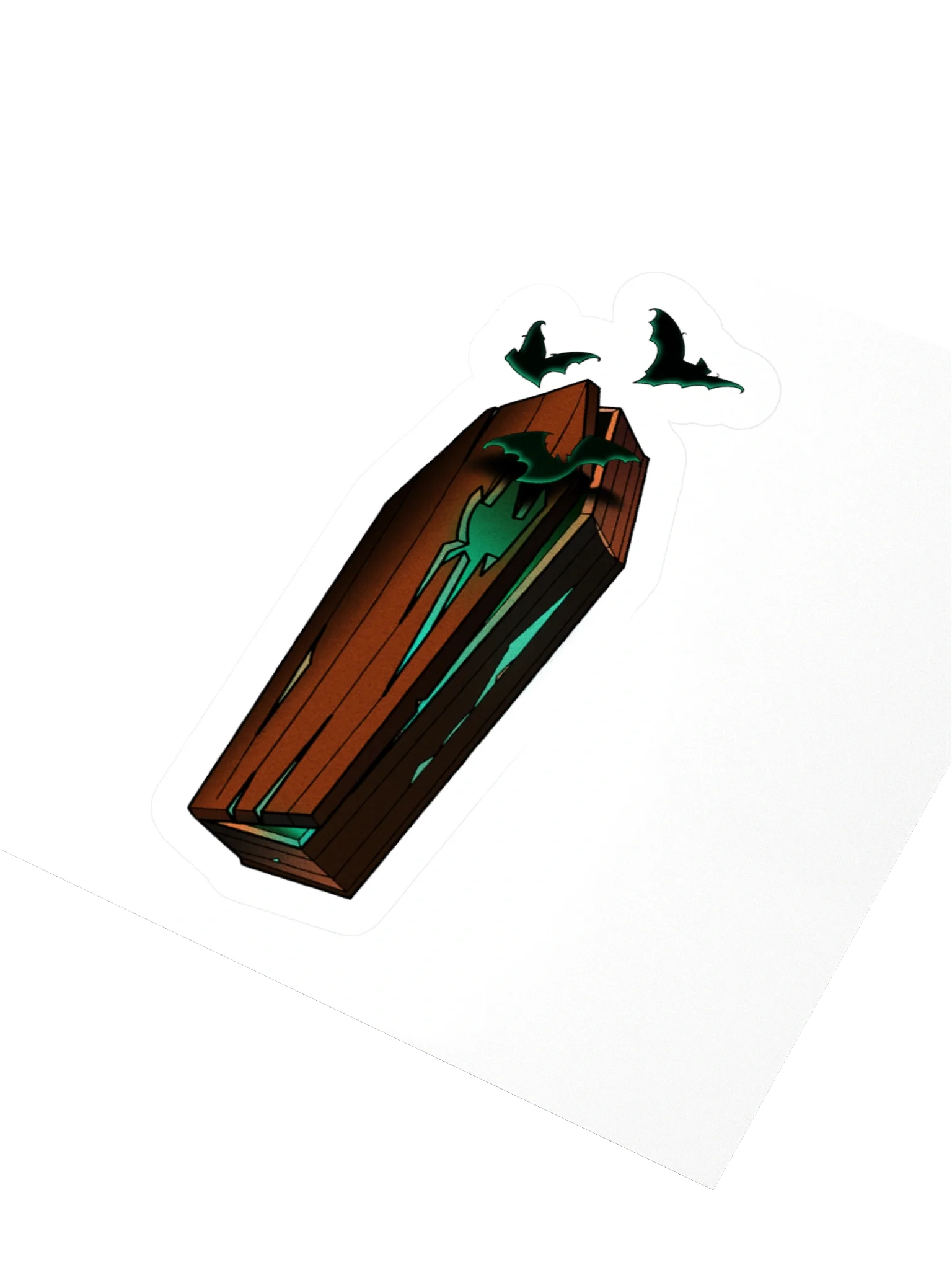 Coffin - Kiss Cut Stickers product image (10)