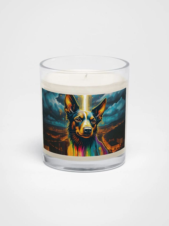 magical doggo, Cityscape Glow Soy Wax Candle product image (1)