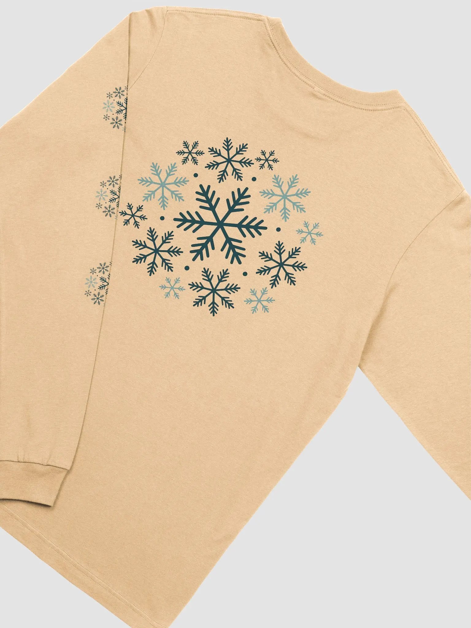 Snowflake Symmetry Long Sleeve Tee product image (15)