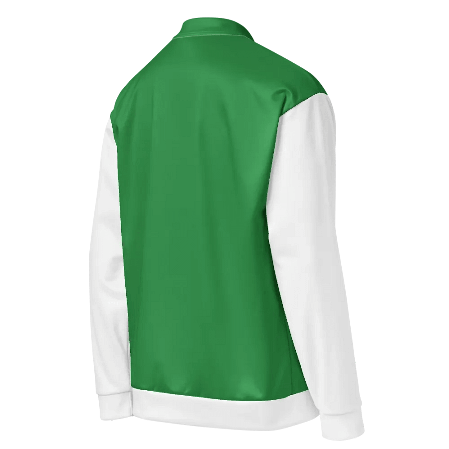 Orm Kornnaphat Unisex Bomber Jacket (Green & White) product image (4)
