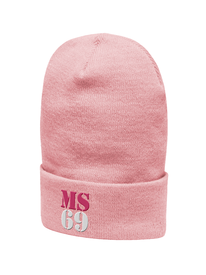 MS69 - Beanie Pink/White product image (2)