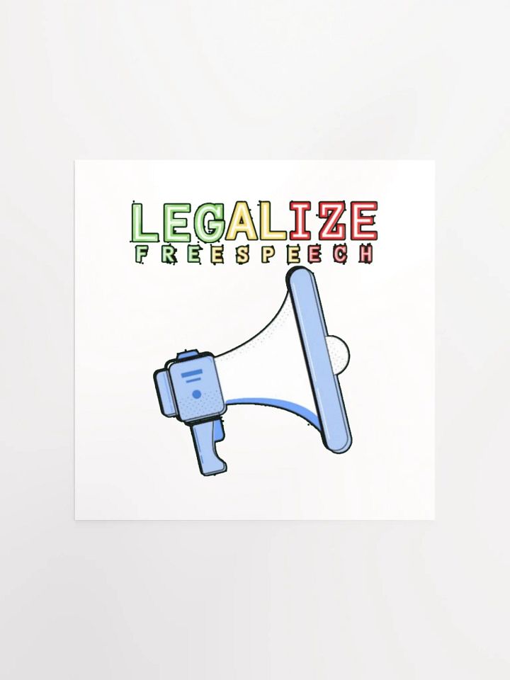 LEGALIZE FREE SPEECH product image (3)