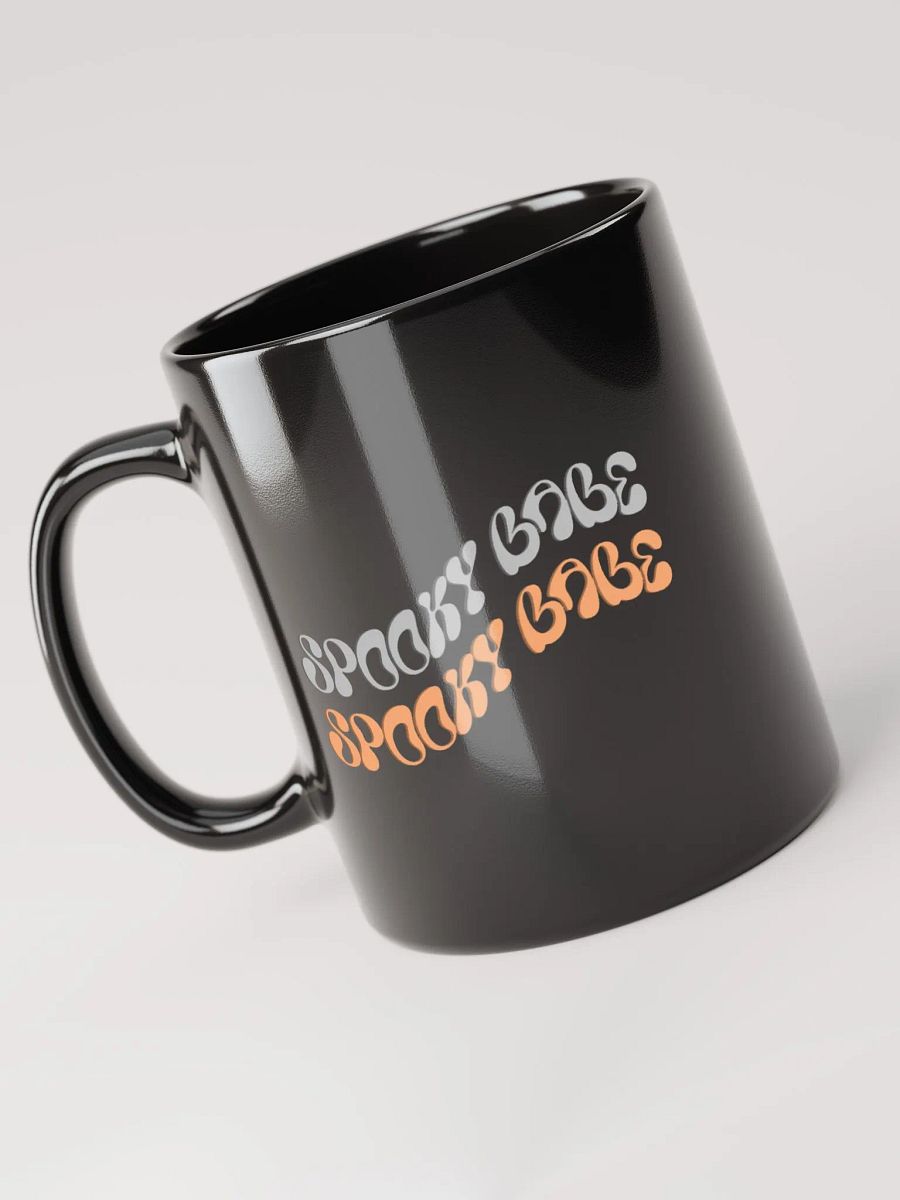 Spooky Babe Black Glossy Mug product image (4)