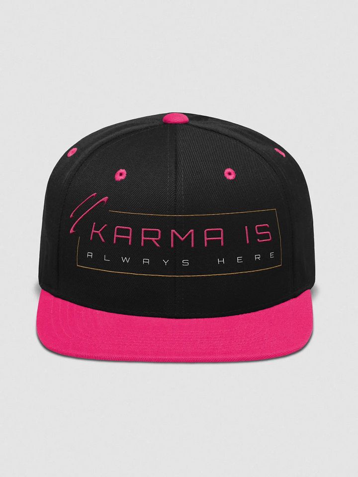 KARMA IS Snapback Cap product image (4)