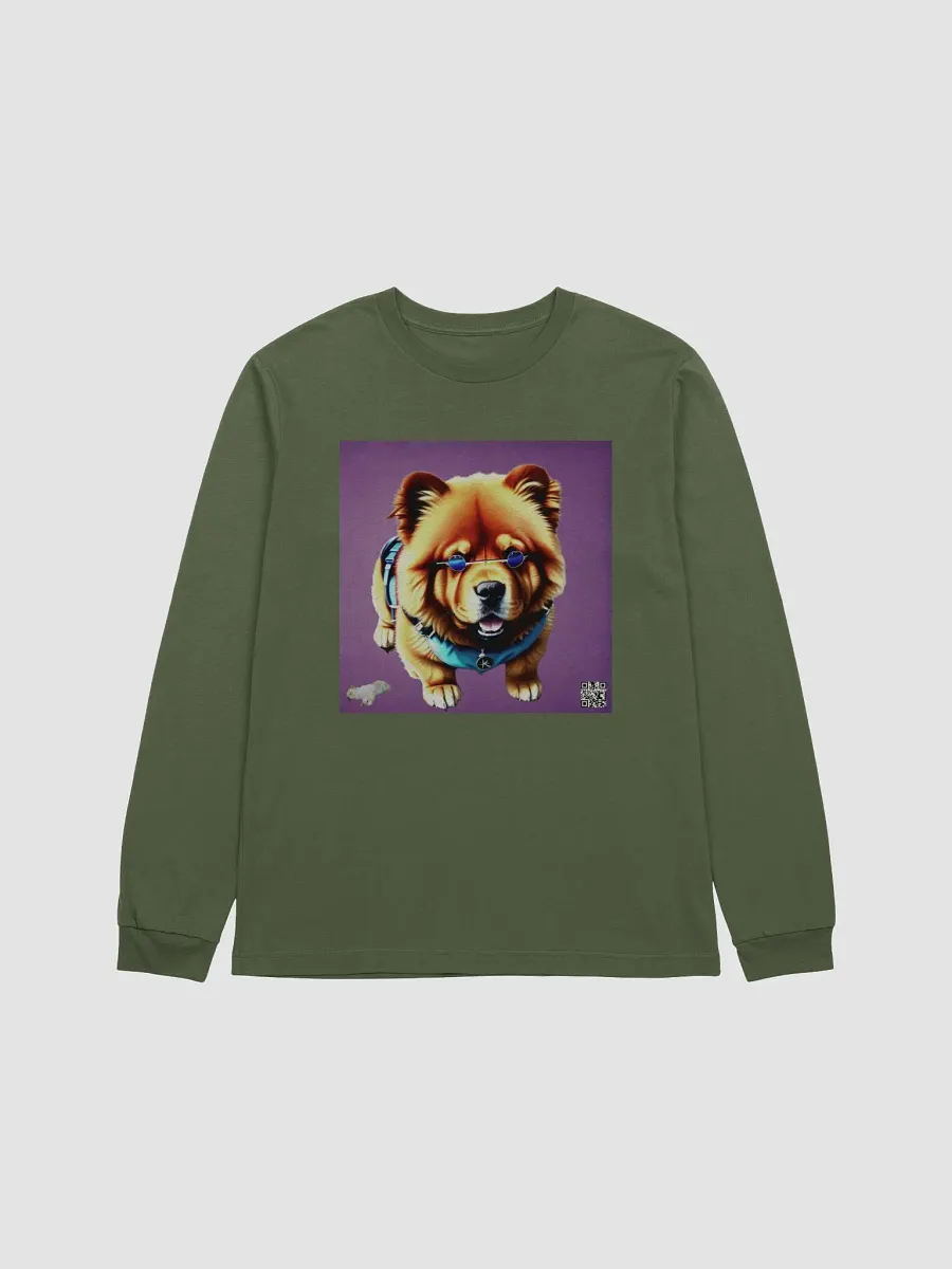 MIZZI Creations : PUP Series #144 Long Sleeve T-Shirt product image (5)