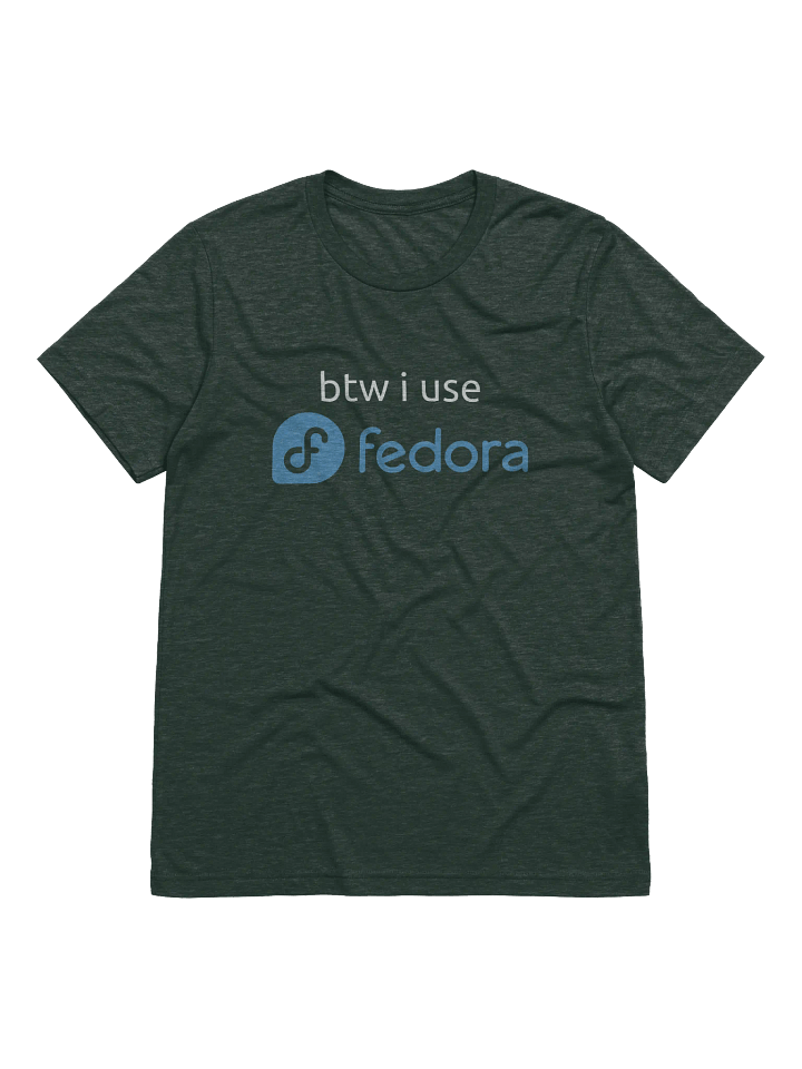 btw i use fedora Shirt product image (1)