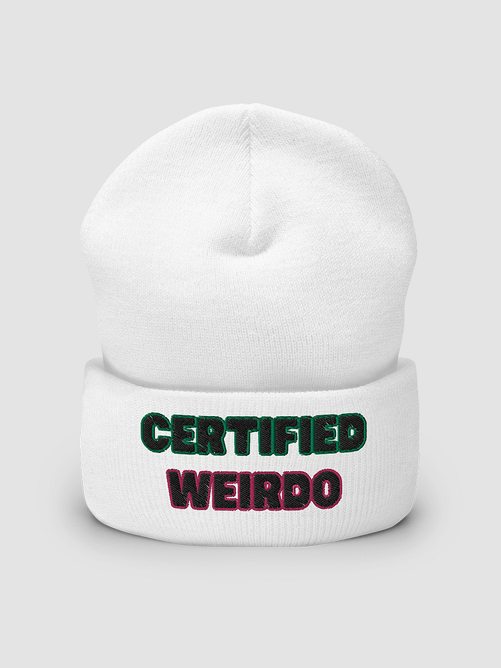 Certified Weirdo - Cuffed Beanie product image (2)