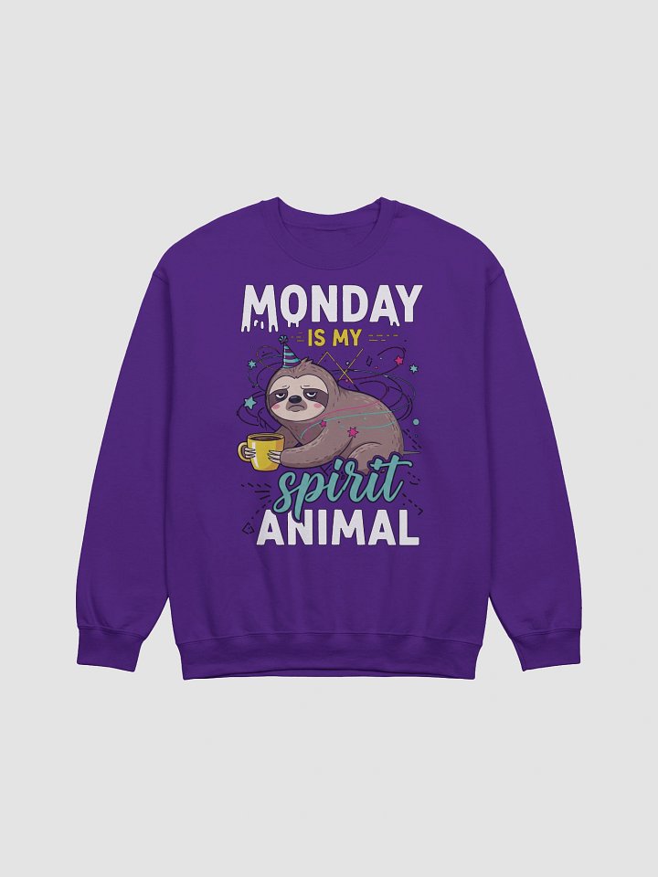 Monday is my spirit animal -dark edition- Fleece Studio * product image (5)