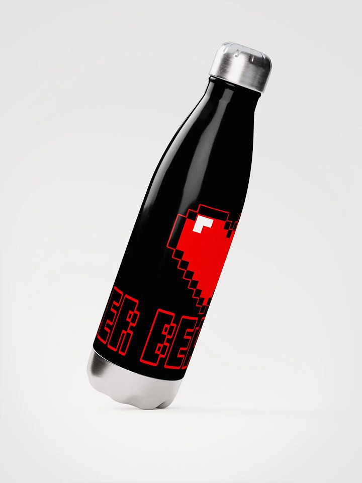 I Heart Perler Bead 2 Water Bottle product image (2)