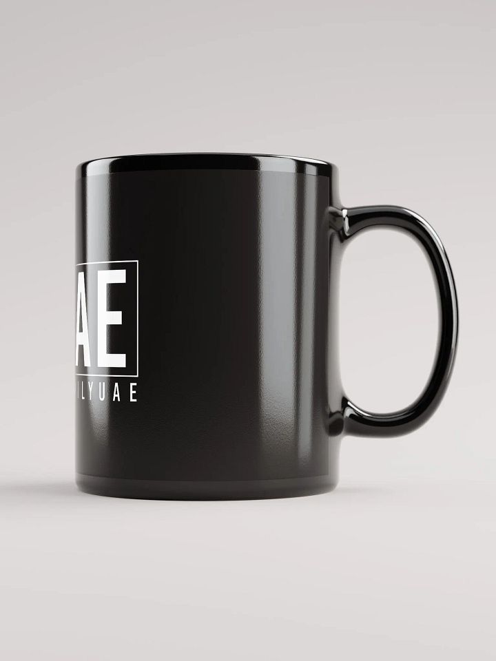 TFUAE Black Glossy Mug product image (2)
