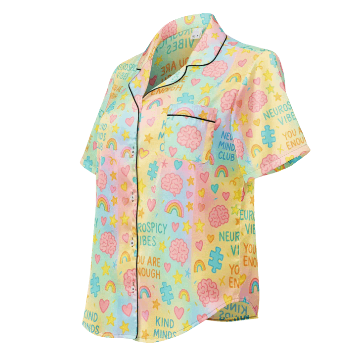Neurospicy Vibes Pyjama Top product image (1)