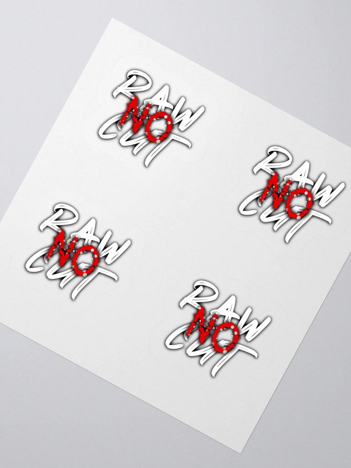 Raw No Cut Sticker Sheet product image (3)