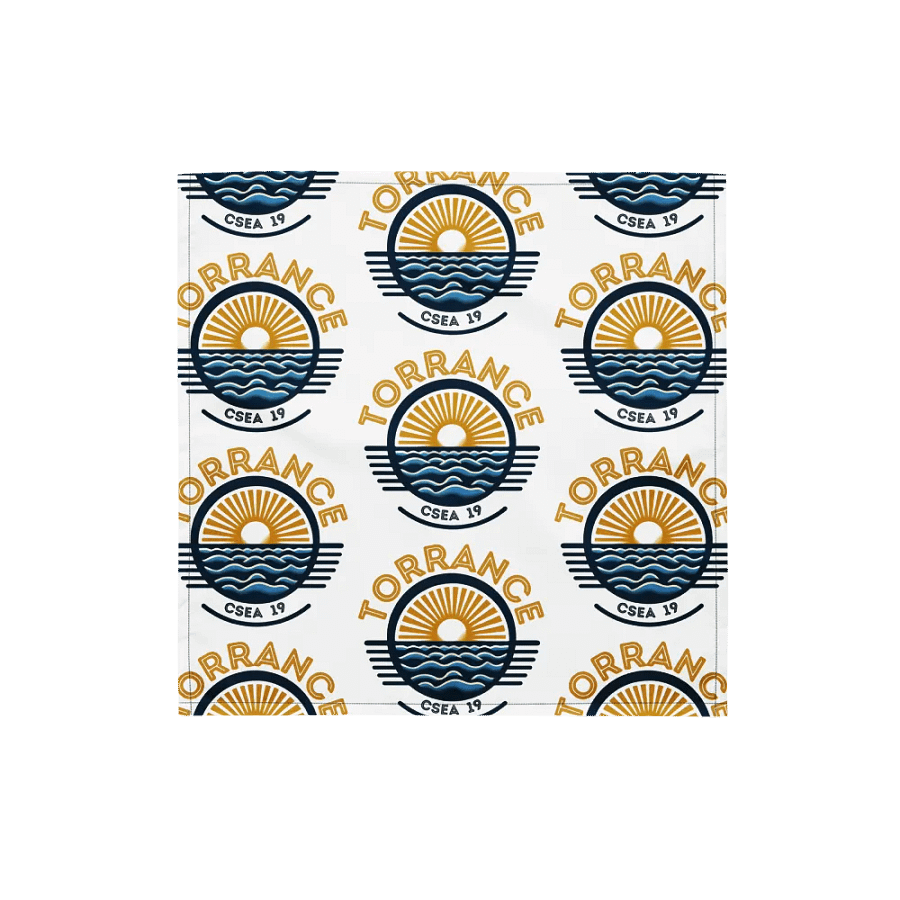 TUSD/CSEA Sun & Waves Bandana product image (1)