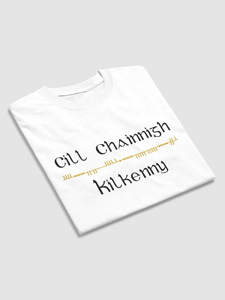 Kilkenny/Cill Chainnigh Scholastic style Ogham printed T-shirt product image (2)