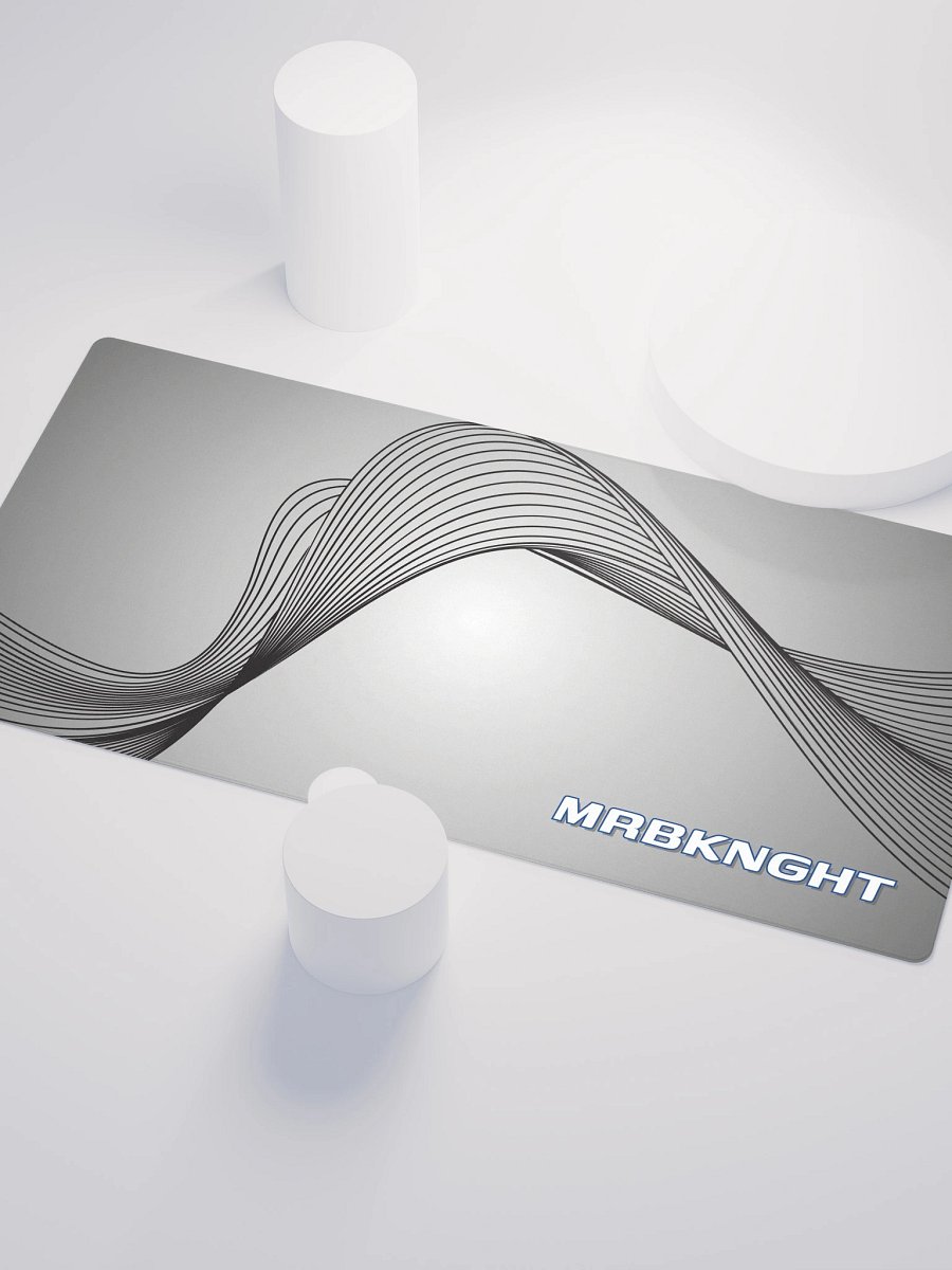 MrBKnght Desk Gray Fade Desk Mat product image (3)