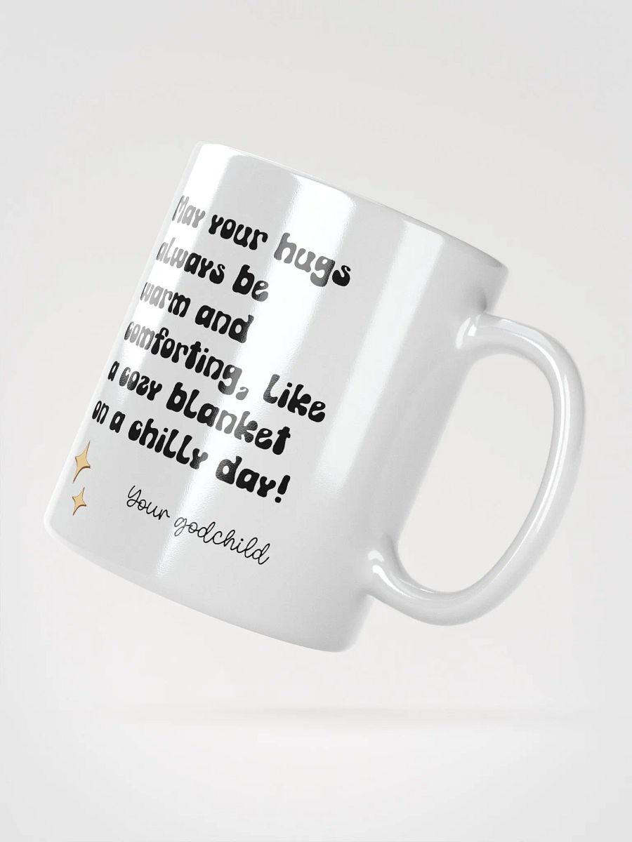 Retro groovy coffee mug, Godmother proposal, Birthday gift for godmom product image (3)