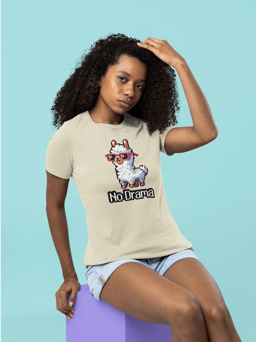 No Drama Llama T-shirt - Relaxed Fit product image (1)