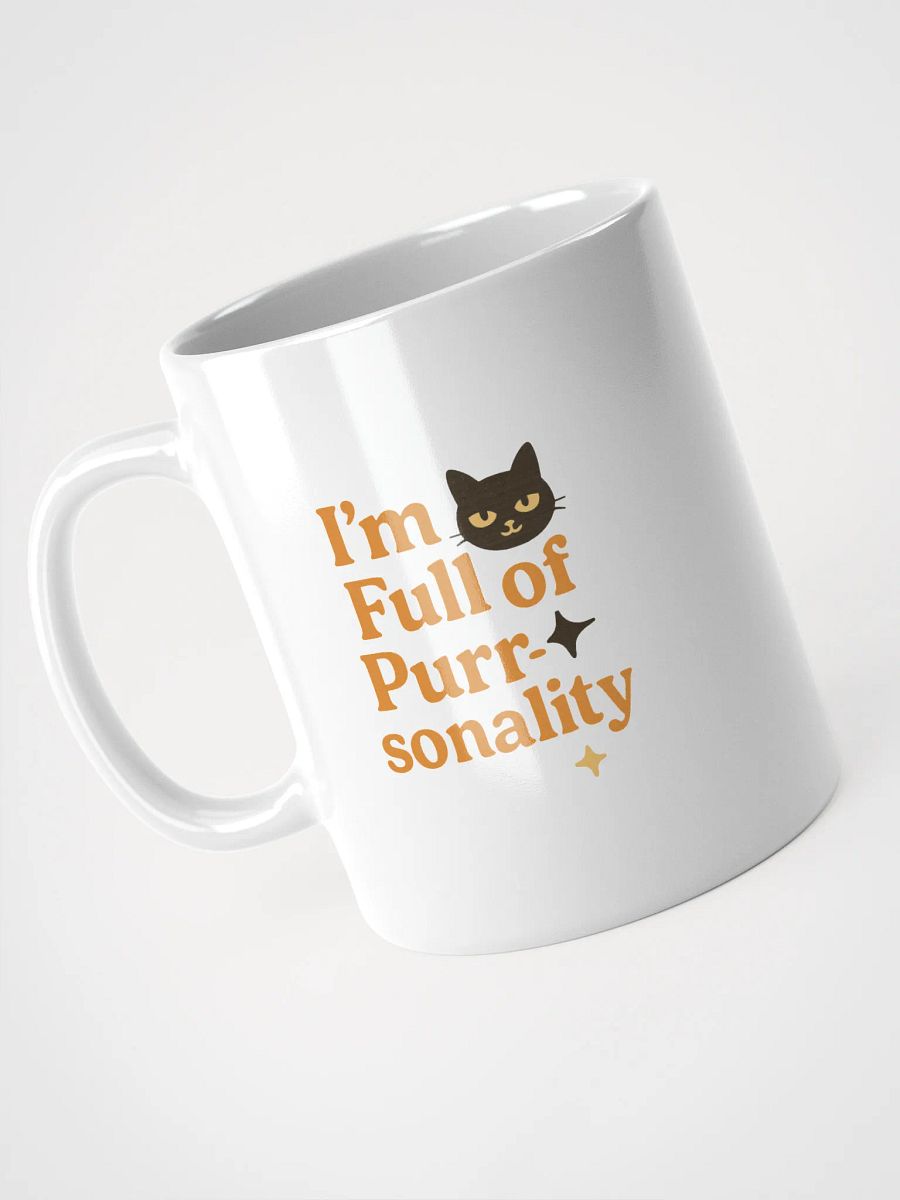 I’m Full of Purr-sonality White Glossy Mug product image (8)