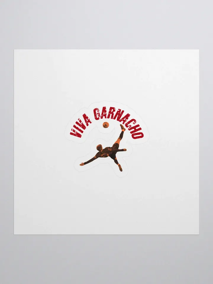 VIVA GARNACHO - Soccer Player Kiss Cut Stickers product image (1)