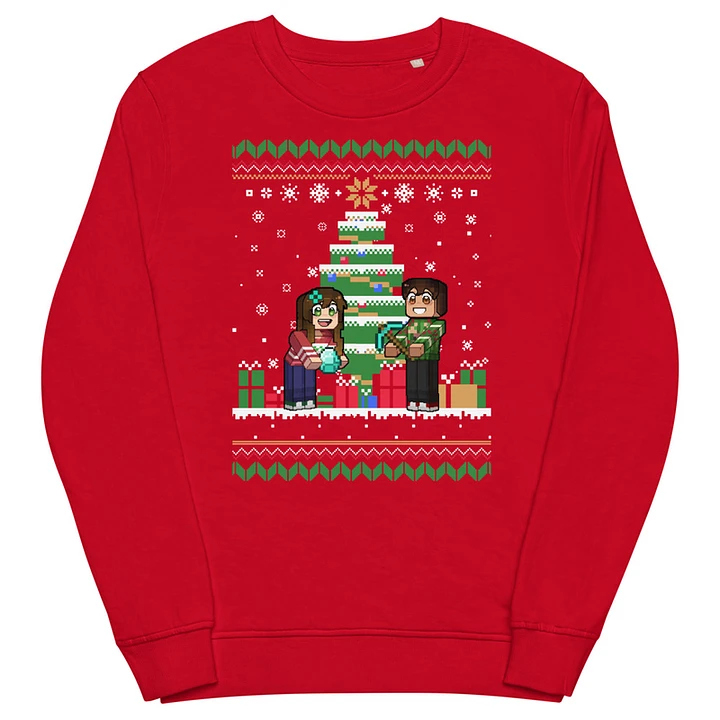 Minecraft Holiday Sweater Red product image (1)