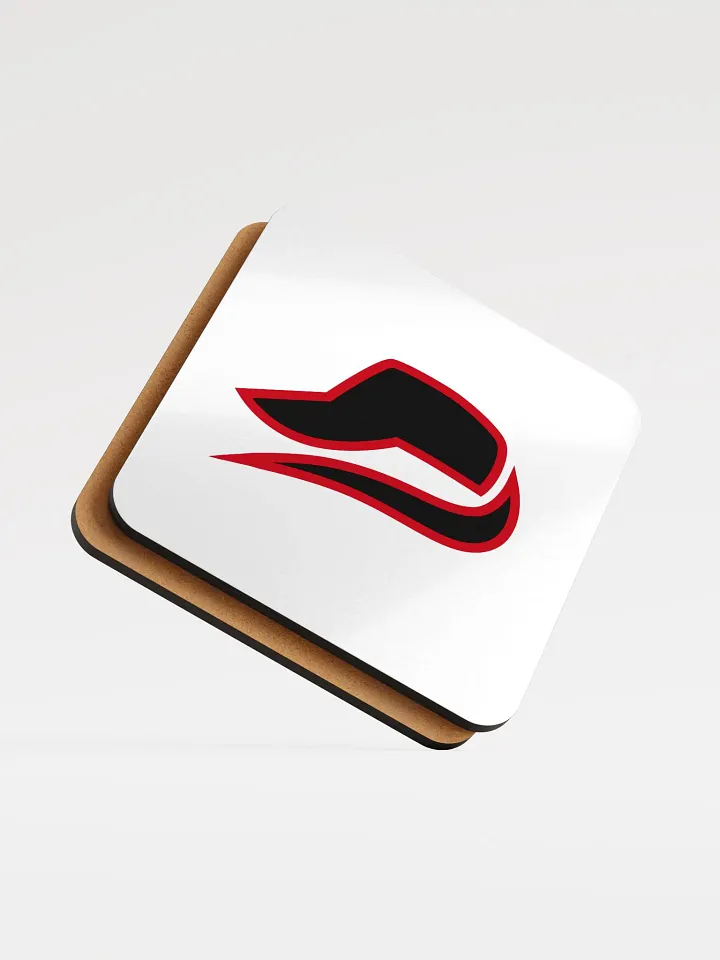 Glossed Cork Coaster - Tailcap product image (2)