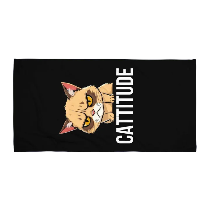 cattitude towel product image (1)