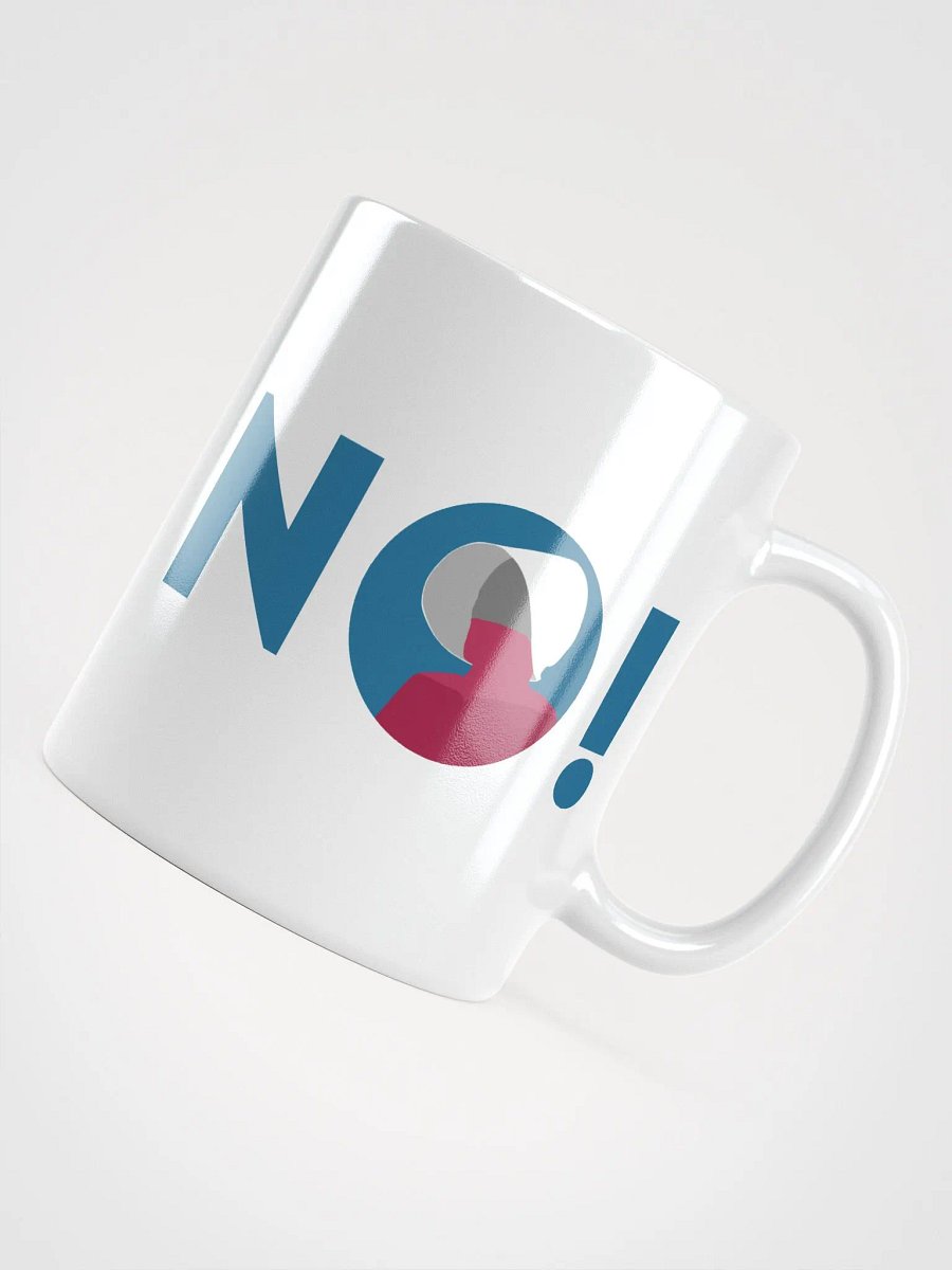 Patriarchy Resistance "NO!" White Mug product image (10)