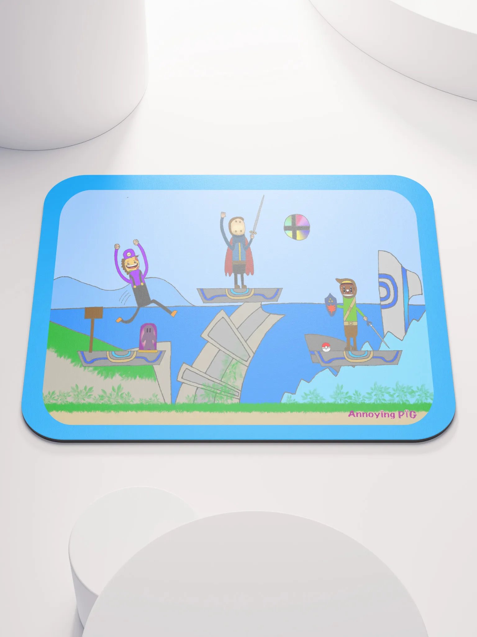 Super Pig Smash Ultimate (Mousepad) product image (1)