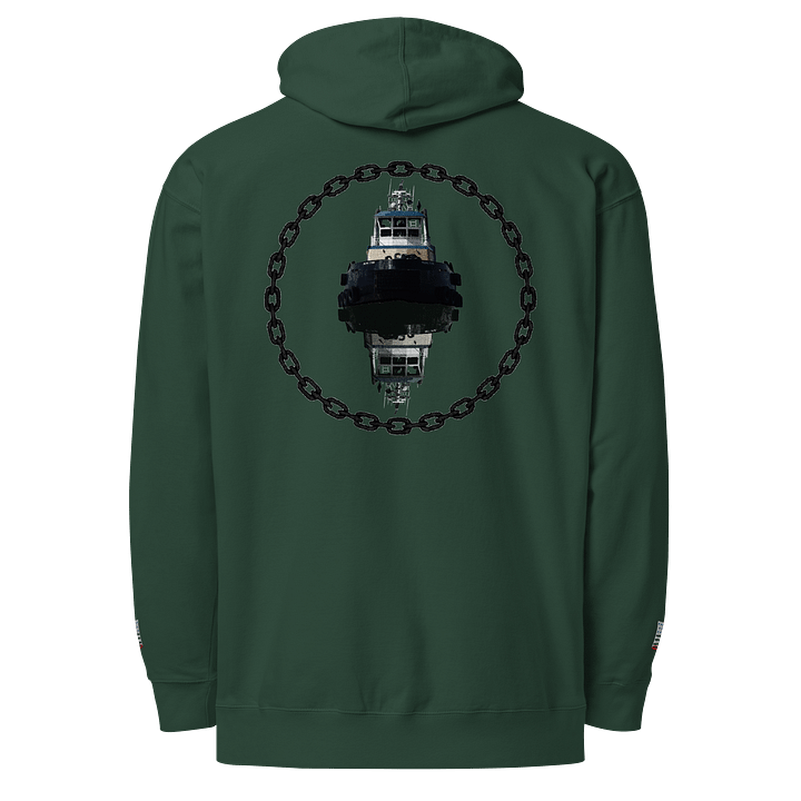 Endless Chain Western Titan Tug and Reflection - Twin Anchor Front & sleeves (embroidered) product image (1)