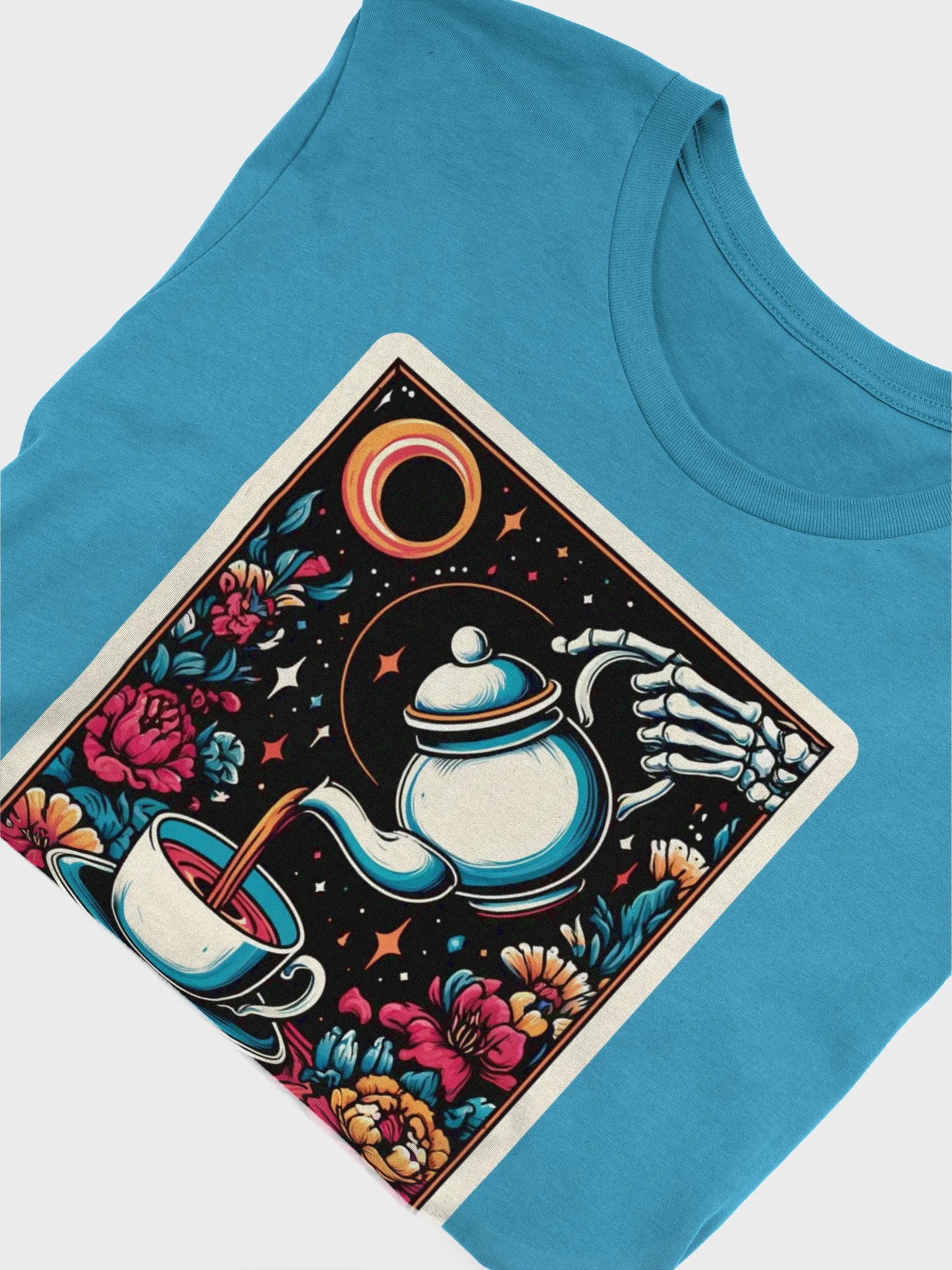 Spill the Tea Funny Tarot Card Tee product image (19)