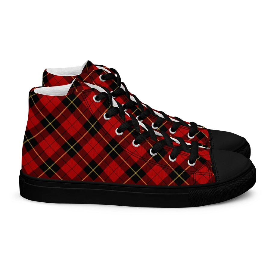 Wallace Tartan Men's High Top Shoes product image (3)