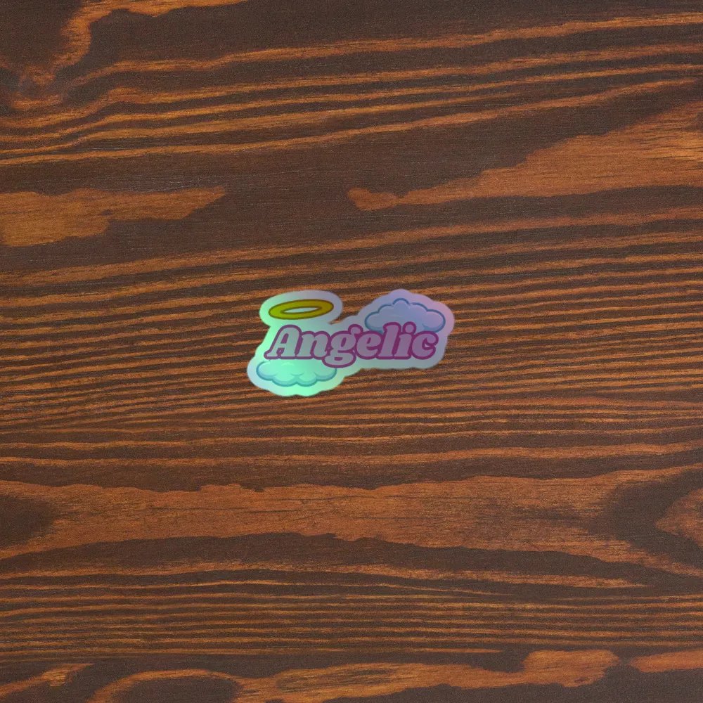 Angelic Holographic Sticker product image (4)