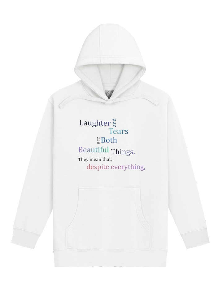 Life is Still Worth Living Hoodie - Rainbow Light product image (1)
