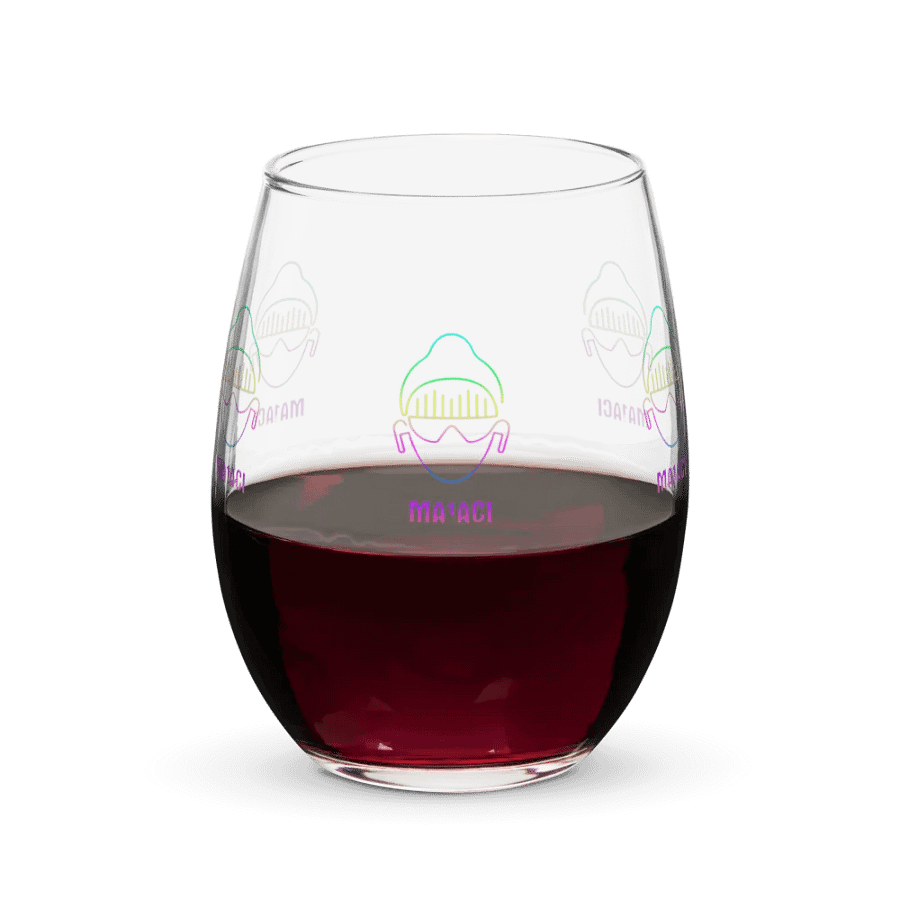 Ma1aci Beats Stemless Wine Glass product image (5)