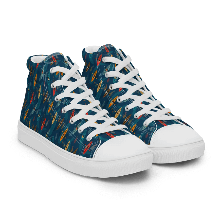 Underwater Surprise - Mens High Top Canvas Shoes product image (7)
