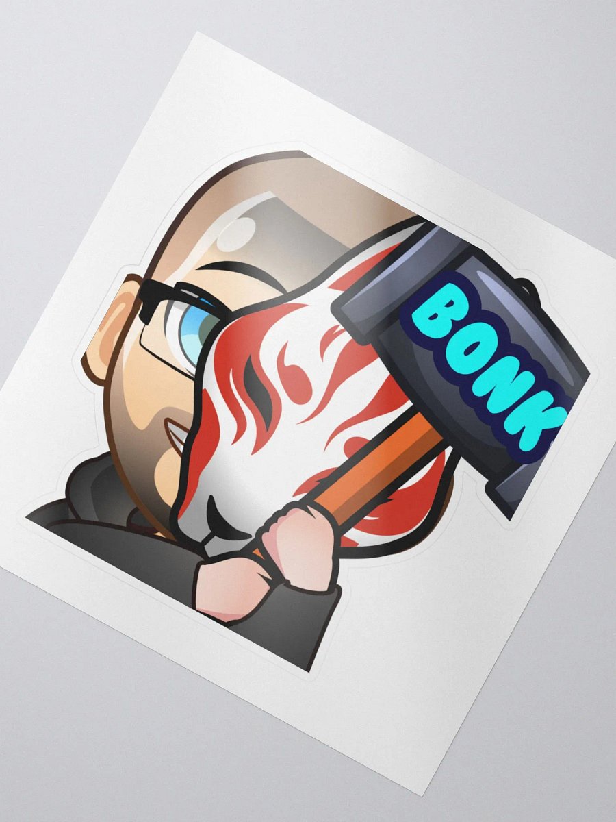 KissCut Sticker BONK! Emote product image (2)