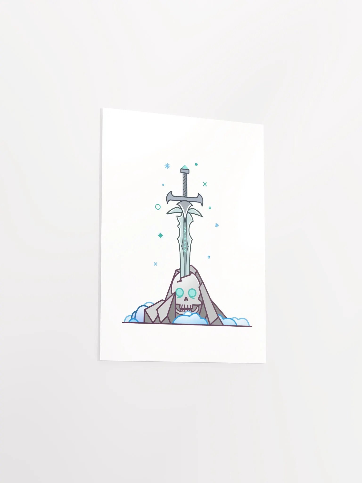 Sword in the Skull - Lich Variation - Poster product image (3)