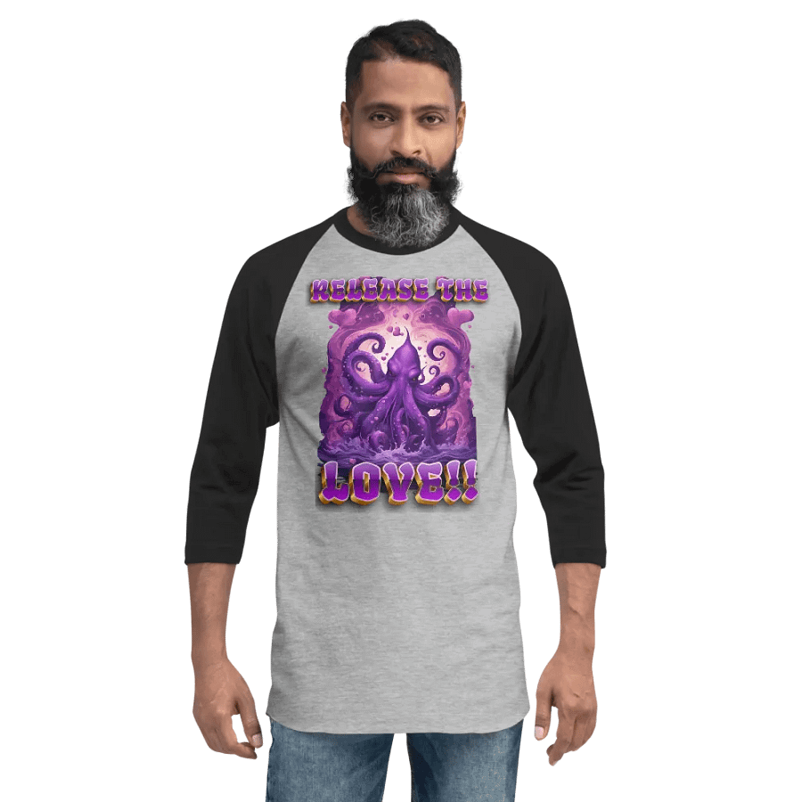 Heart of the Kraken Raglan Tee product image (8)