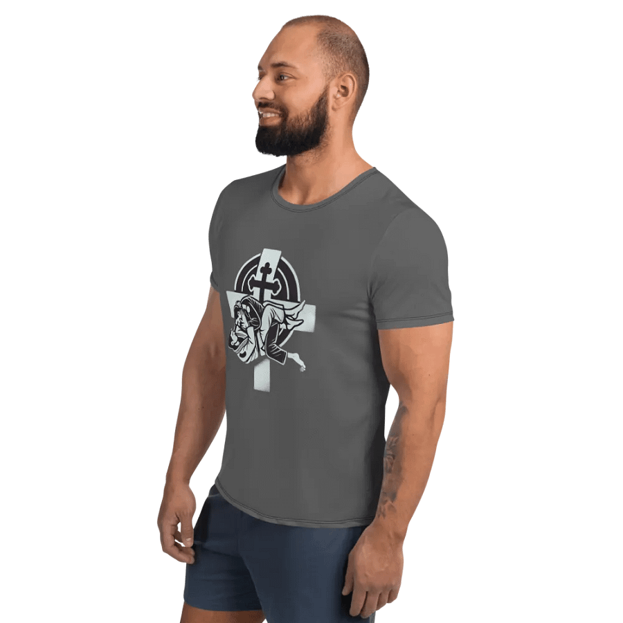 Grapple for God Athletic T-Shirt (BJJ) product image (3)
