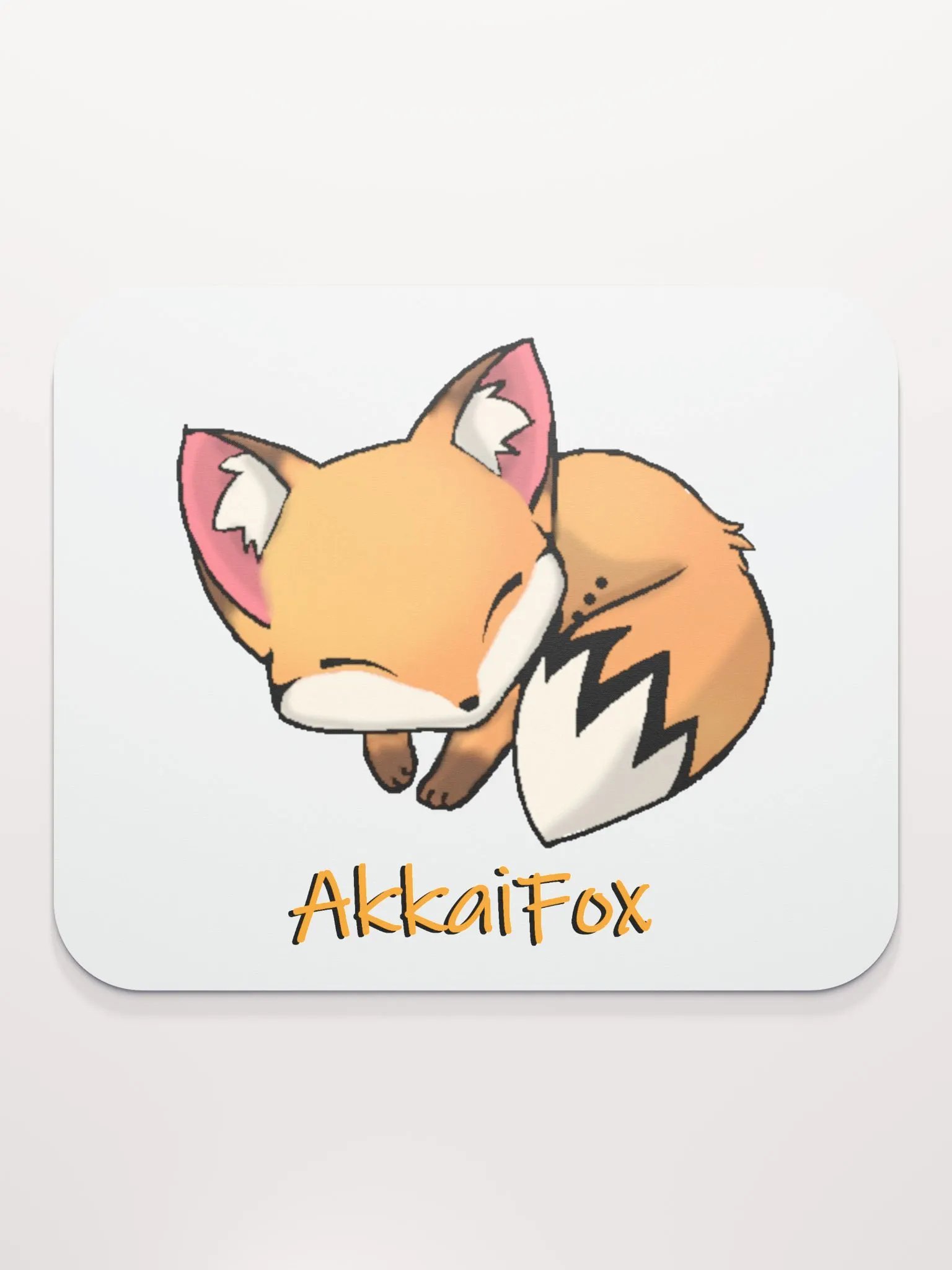Sleepy Fox Mouse Pad product image (2)
