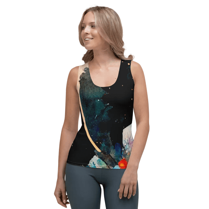 Ethereal Blossom All-Over Tank Top product image (1)