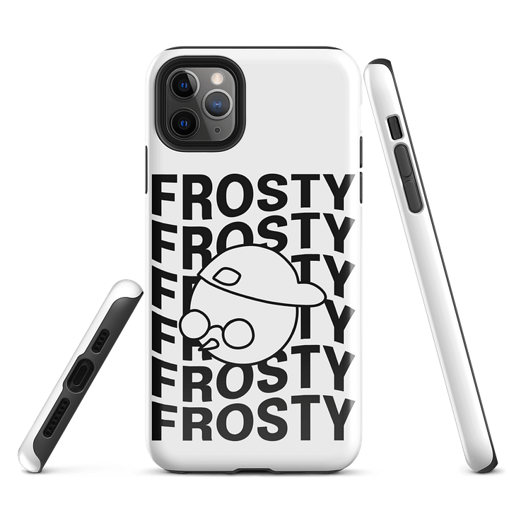 Frosty Wavy iPhone Case product image (1)