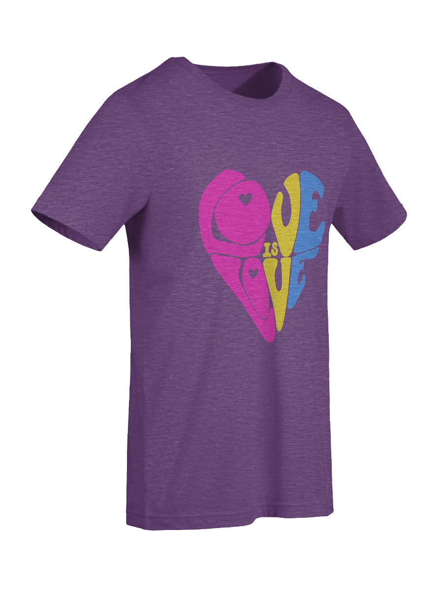Pansexual Love is Love big print tee product image (9)