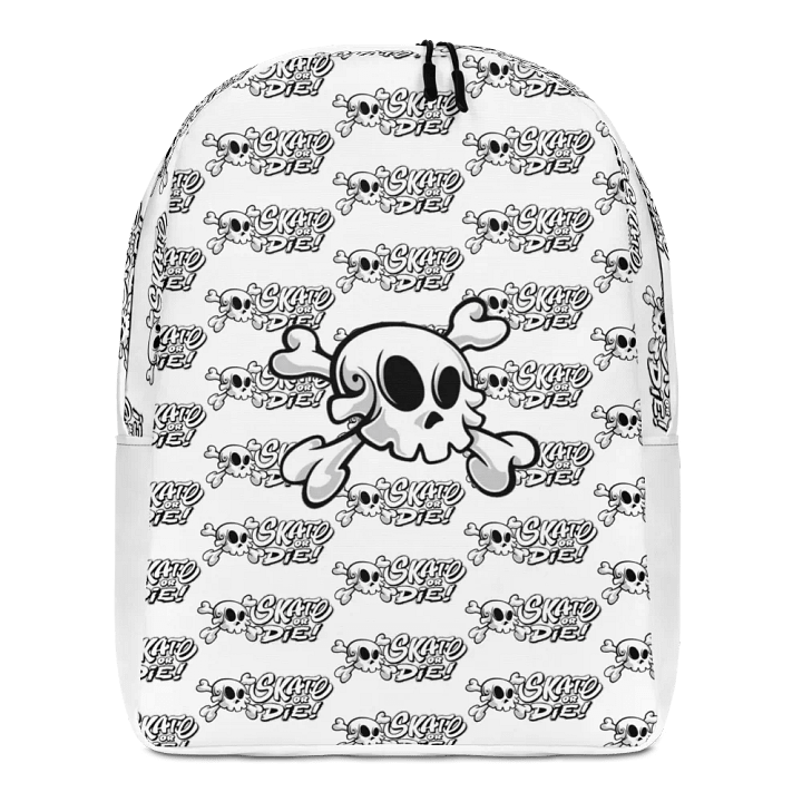Skate Or Die! Back Pack Men's (White) product image (1)