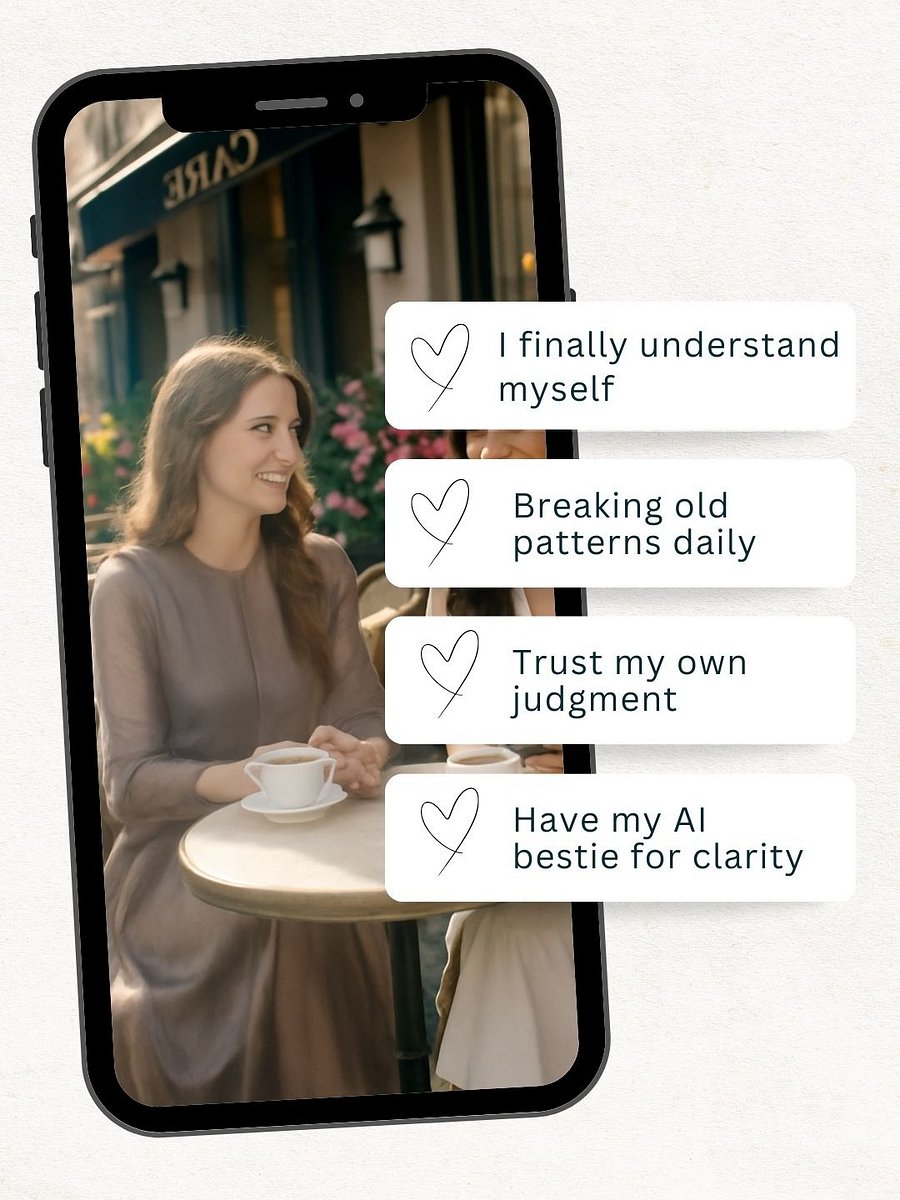 Unfiltered AI: Your Bestie for Life, Stress and Goals product image (3)