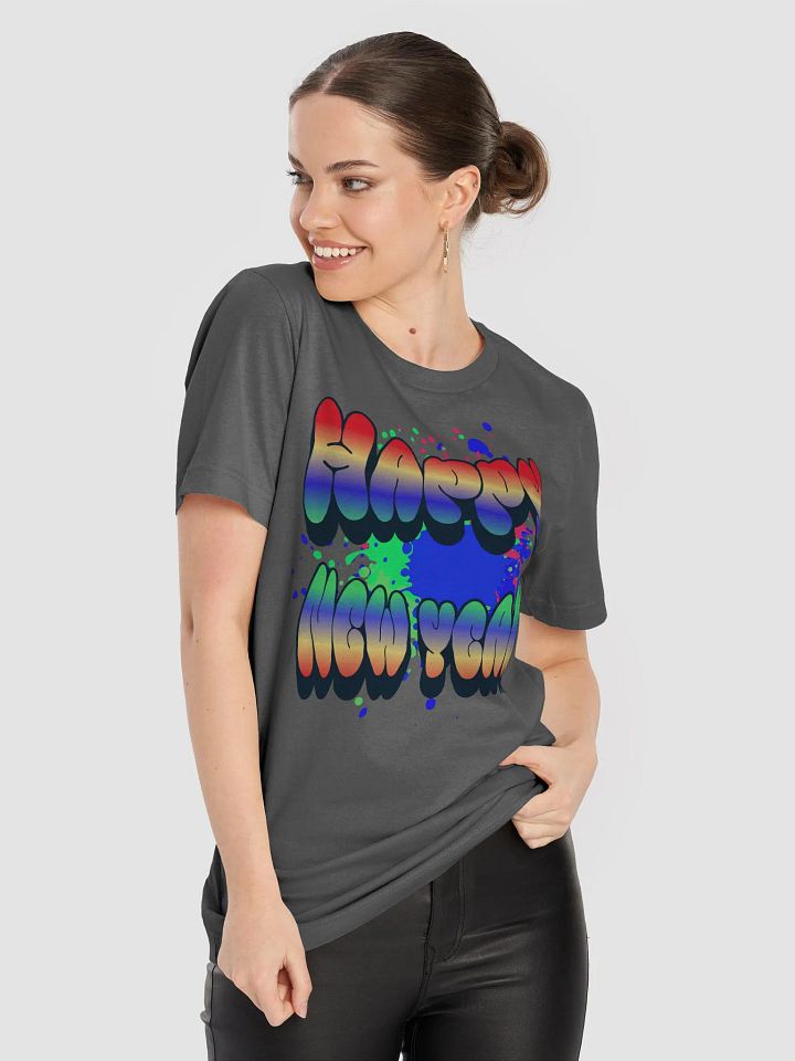 Happy New Years - Colorful Graffiti Design T-shirt product image (1)